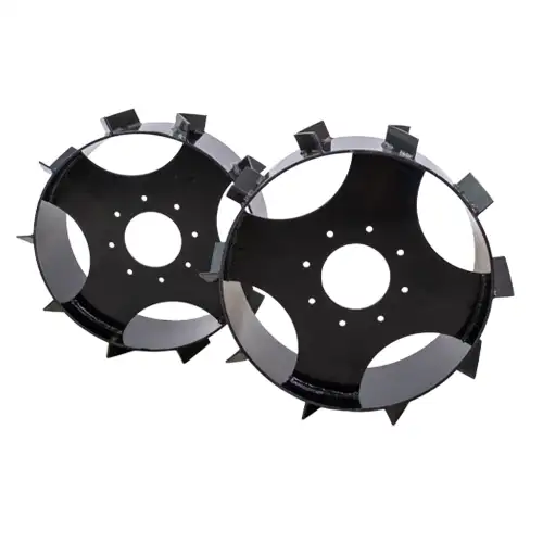 Rodas Ferro (Par) p/Motocultivador Donker´s 15HP/10D